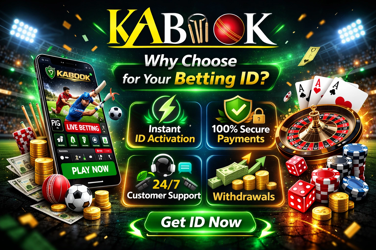 Why Choose Kabook Betting ID
