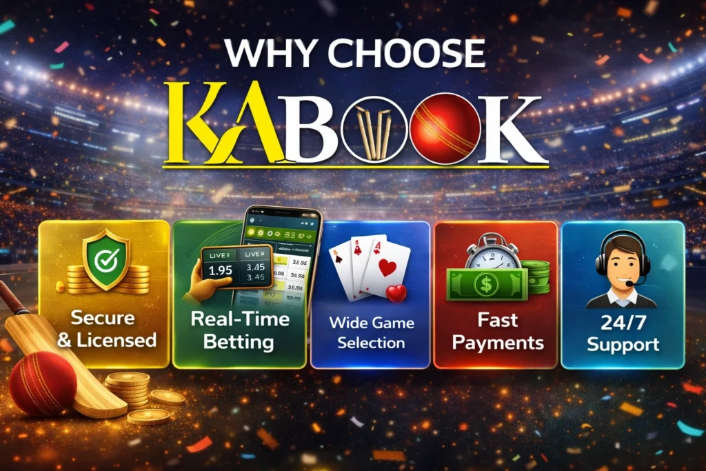 Why choose KABook best online betting platform with secure betting real time betting fast payments wide game selection and 24 7 support
