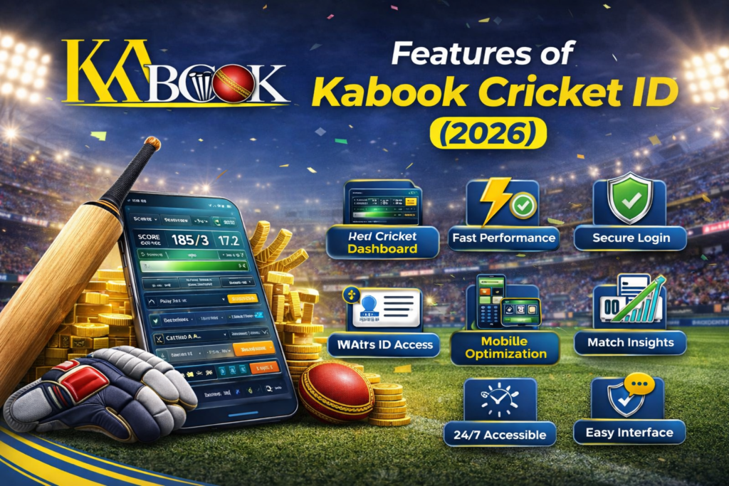 Kabook Cricket ID features 2026 live dashboard fast performance secure login mobile friendly cricket platform