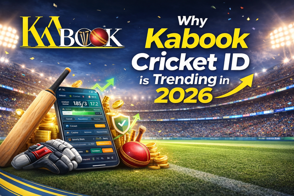 Kabook Cricket ID trending 2026 with fast performance secure login and live cricket dashboard interface